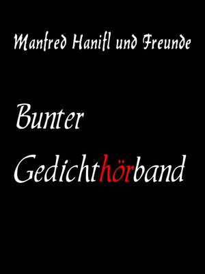 cover image of Bunter Gedichthörband